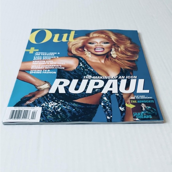 ⭐️5 For 25⭐️ Out Magazine - March/April 2024 - RuPaul - Picture 2 of 4